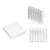 30Pcs 14x14x4mm Aluminum Radiator Chip Heat Sink