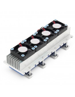 Quad Core TEC1  12706 Thermoelectric Peltier Cooling Air Refrigeration DIY Radiator