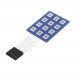 4 x 3 Matrix Array 12 Key Keypad Keyboard Sealed Membrane 4 3 Button Pad with Sticker Switch for